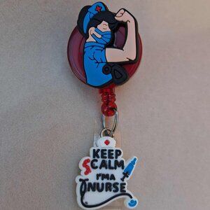 Nurse Badge Reel